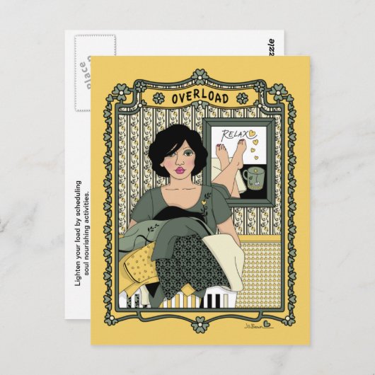 ÜBERLADEN_C_POSTCARD POSTKARTE (Vorne/Hinten)