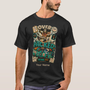 Überladenes Personalisiertes Lustiges Studenten T- T-Shirt