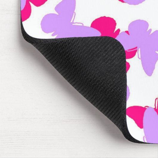 Überlagerte Schmetterlinge Mousepad (Ecke)