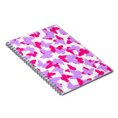 Überlagerte Schmetterlinge Notizblock (Rechte Seite)