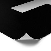 Überlagerter Fötus über männliche und weibliche Sy Poster (Ecke)