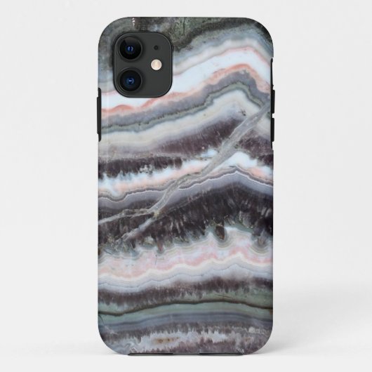 Überlagerter SteiniPhone Fall Case-Mate iPhone Hülle (Rückseite)
