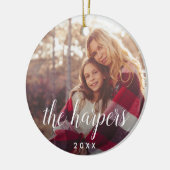 Überlagerung von Familiennamen | FOTO Keramikornament (Links)