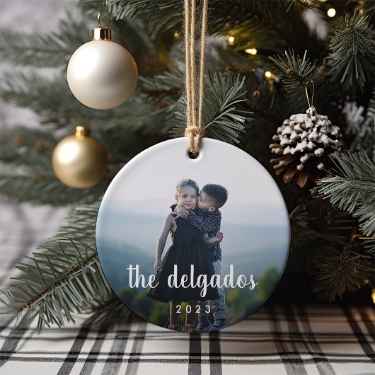 Überlagerung von Familiennamen | FOTO Keramikornament