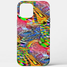 Überlagerung von klaren, lebhaften Farben auf raue Case-Mate iPhone Hülle