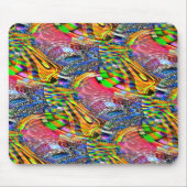 Überlagerung von klaren, lebhaften Farben auf raue Mousepad (Vorne)