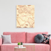 Überlandroute nach Indien Leinwanddruck (Insitu (Wohnzimmer))