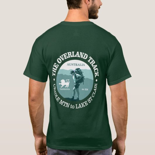Überlandspur T-Shirt (Rückseite)