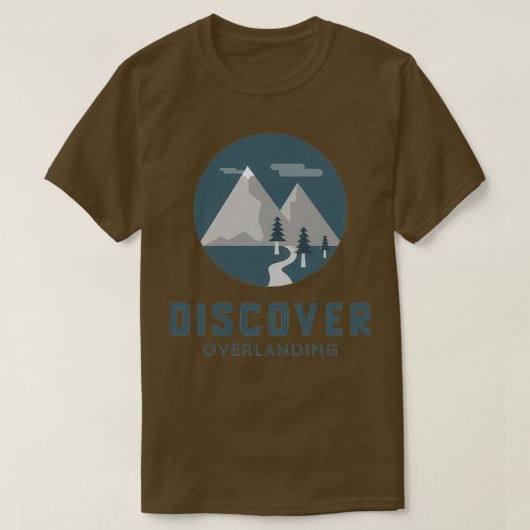Überlandung entdecken T-Shirt (Design vorne)