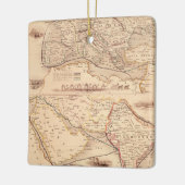 Überlandweg nach Indien Keramikornament (Links)