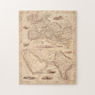 Überlandweg nach Indien Puzzle