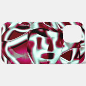 Überlappen des gebogenen Band im Wein zu verchromt Case-Mate iPhone Hülle (Rückseite (Horizontal))