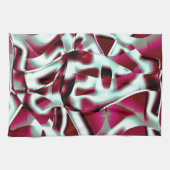 Überlappen des gebogenen Band im Wein zu verchromt Geschirrtuch (Horizontal)