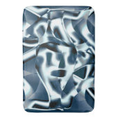 Überlappen gekrümmter Bänder, verchromte Töne auf  Badematte (Vorderseite Vertikal)