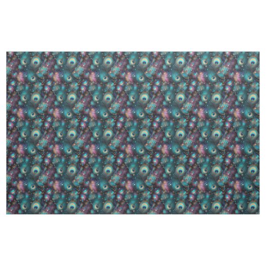 überlappende Federn Stoff (Fat Quarter (45,7 x 55,9 cm))