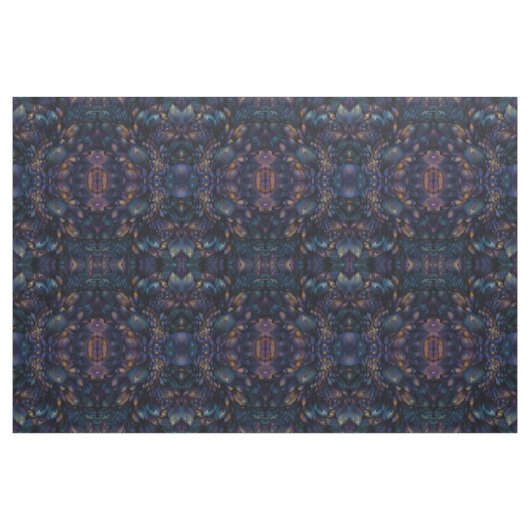überlappende Federn Stoff (Fat Quarter (45,7 x 55,9 cm))