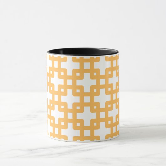 Überlappende Quadratzformen Tasse (Zentrum)