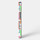 Überlappende Rechtecke iPhone Hülle (Linke Seite)
