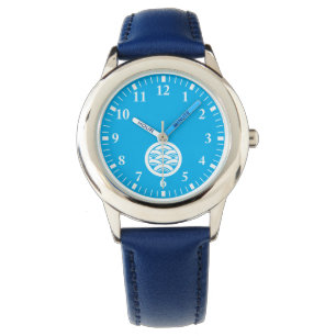 Überlappende Wellen Armbanduhr