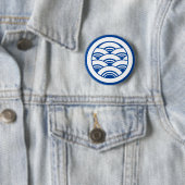 Überlappende Wellen im Kreis Button (Beispiel)