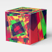 Überlappte und gerahmte Rechtecke Geschenkschachtel (Vorderseite)