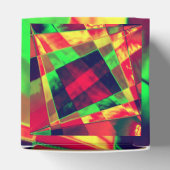 Überlappte und gerahmte Rechtecke Geschenkschachtel (Oben)