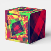 Überlappte und gerahmte Rechtecke Geschenkschachtel (Rückseite)