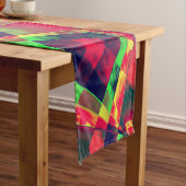 Überlappte und gerahmte Rechtecke Kurzer Tischläufer (Beispiel)