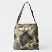 Überlappte und gerahmte Rechtecke Tragetaschen Mit Langen Trägern (Rückseite)