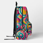 Überlappung Bedruckter Rucksack (Links)