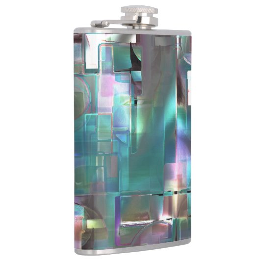 Überlappung des Gradienten grün und farbig in weic Flachmann (Rechts)