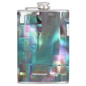 Überlappung des Gradienten grün und farbig in weic Flachmann (Vorderseite)