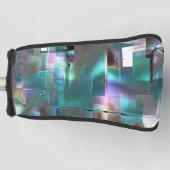 Überlappung des Gradienten grün und farbig in weic Golf Headcover (Vorderseite)