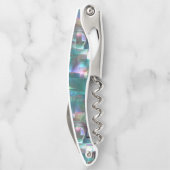 Überlappung des Gradienten grün und farbig in weic Kellnermesser (Rückseite)