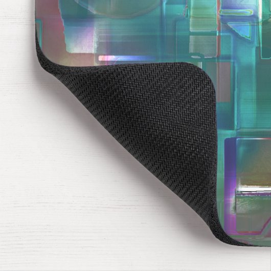 Überlappung des Gradienten grün und farbig in weic Mousepad (Ecke)