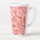 Überlappung kleiner Quadrate, Korallenfarben oder  Milchtasse (Rechts)