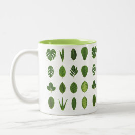 Überlassen Sie es der Natur Zweifarbige Tasse