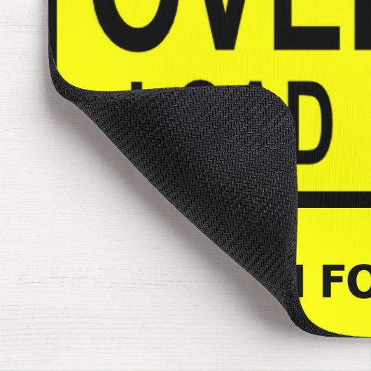 Überlast Mousepad (Ecke)