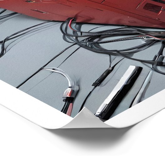 Überlastung der Maschine Poster (Ecke)