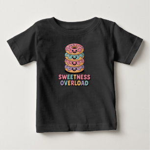 Überlastung der Süße Donut Baby T-shirt