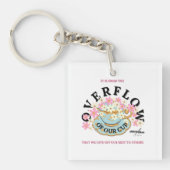 Überlauf-Schlüsselanhänger von Adiela Akoo Schlüsselanhänger (Vorderseite)