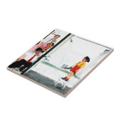 Überlaufrohr Fliese (Seite)