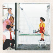 Überlaufrohr Glasuntersetzer (Vorderseite)