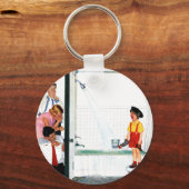 Überlaufrohr Schlüsselanhänger (Vorderseite)