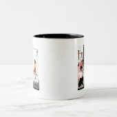 Überlaufrohr Zweifarbige Tasse (Mittel)