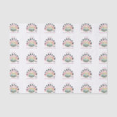 Überlaufzettel von Adiela Akoo Seidenpapier (Vorderseite)