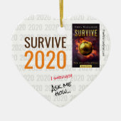 Überleben 2020 - The Atlantis Grail Keramik Ornament (Vorne)