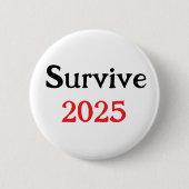 Überleben 2025 button (Vorderseite)