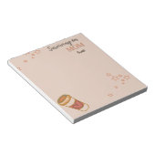 Überleben auf Mama Fuel Notepad Notizblock (angewinkelt)