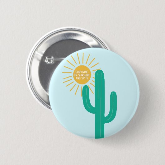 Überleben auf Sonnenschein und Spite Button (Vorne & Hinten)